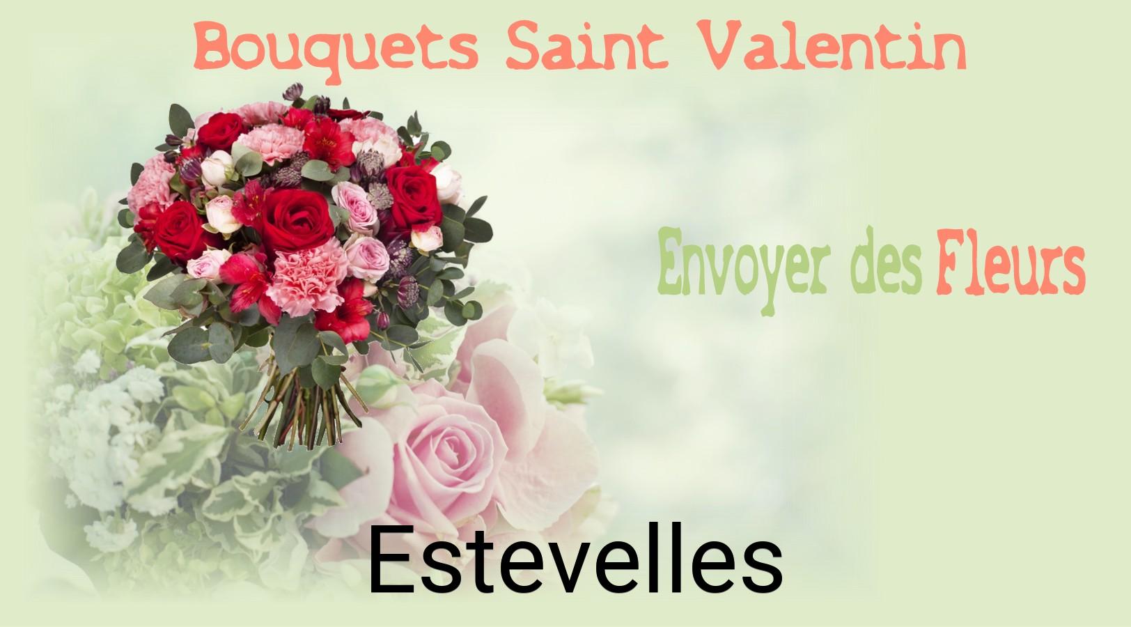 Roses de Saint-Valentin livrées à Estevelles